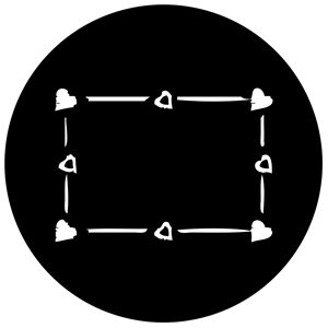 Goboservice - hearts-frames
