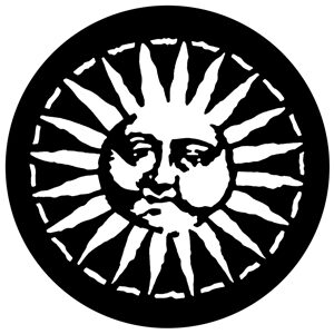 Goboservice - sun-with-face-black-and-white
