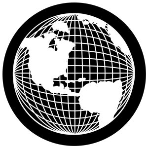 Goboservice - globe-black-and-white