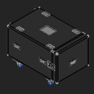 Lucenti BLACKWAVE TRAVEL FLIGHT CASE