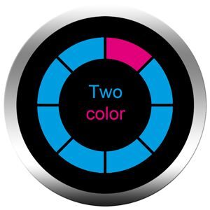 Custom gobo - 2 kleuren