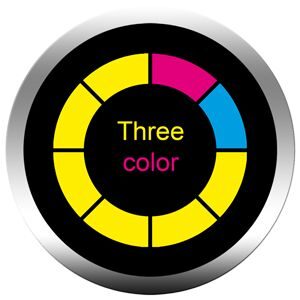 Custom gobo - 3 kleuren