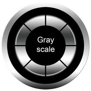 Custom gobo - Greyscale