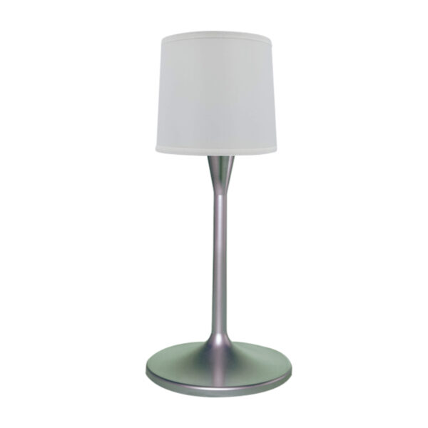 Obelie elegant table lamp with warm white and color light.