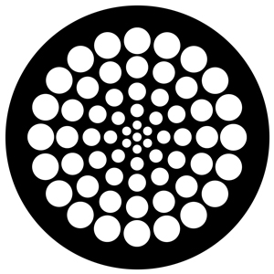 Goboservice - Cirkelvormig bollenpatroon