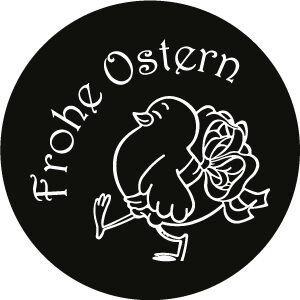 Goboservice - Paashaas met bloemen