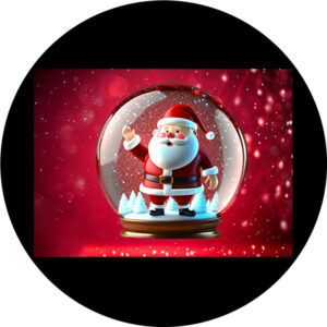 Goboservice - Kerstman in sneeuwbol