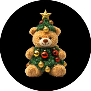 Goboservice - Kerstbeer met kerstboom