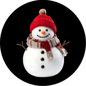 Goboservice - Sneeuwpop met rode muts