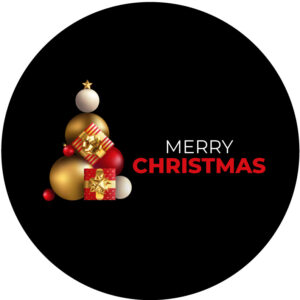 Goboservice - Kerstboom met cadeaus (N1722)