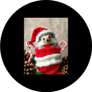 Goboservice - Kerstpuppy met snoep
