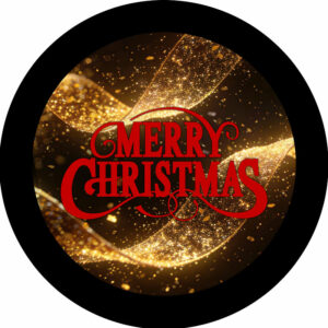 Goboservice - Merry Christmas goud