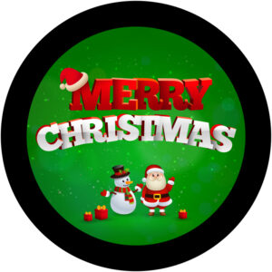 Goboservice - Merry Christmas motief