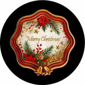 Goboservice - Kerstkrans met bellen
