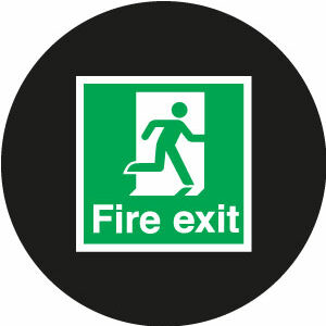 Goboservice - Nooduitgang fire exit