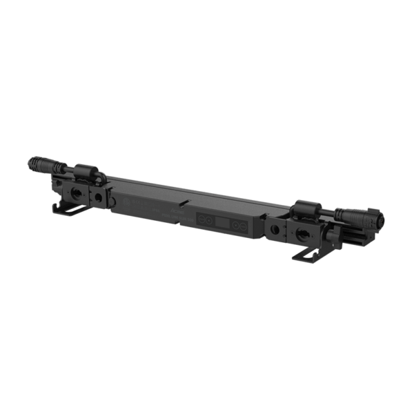 Acme Pixel Line Slim 500 uit, schuin aanzicht met montagebeugels